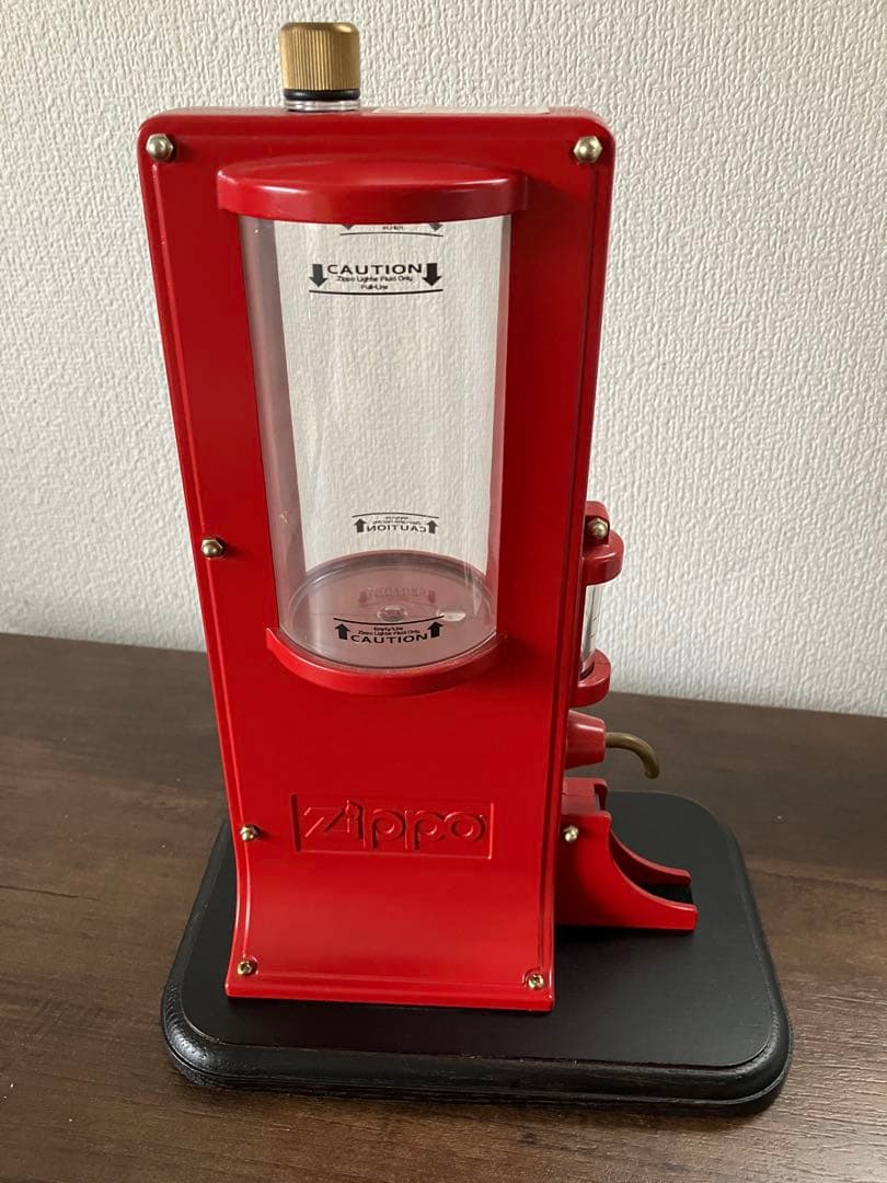 未使用　Zippo オイルディスペンサー レトロ オイルステーション