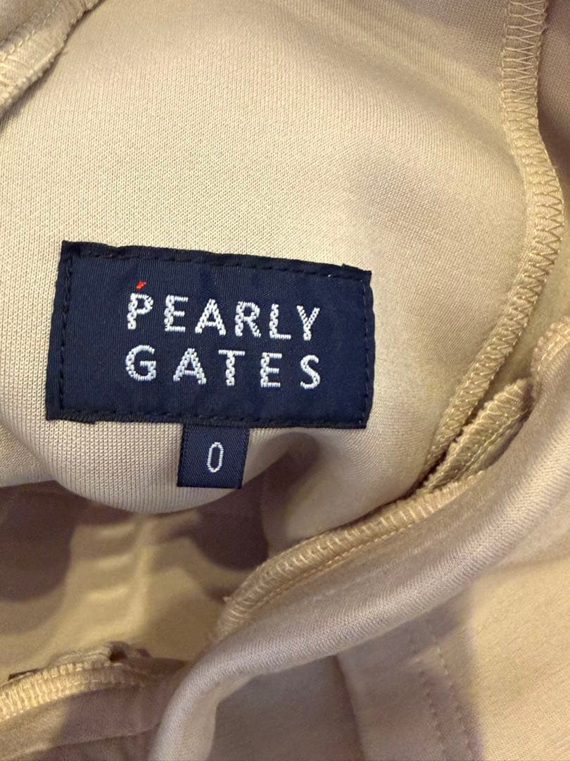 PEARLY GATES ベージュ スカーサイズ0