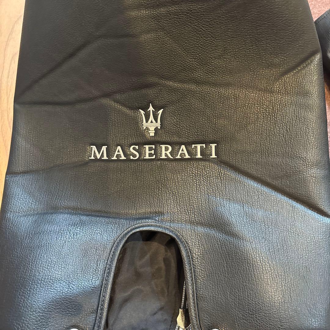 Maserati ゴルフキャディバッグ ブラック　ヘッドカバー　ボールケース付