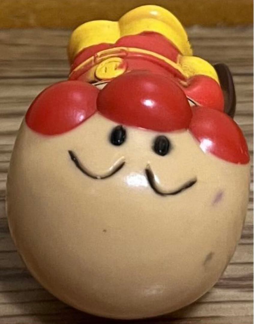 アンパンマン　バンダイ　1989　笛吹　ソフビ人形　当時物 昭和レトロ