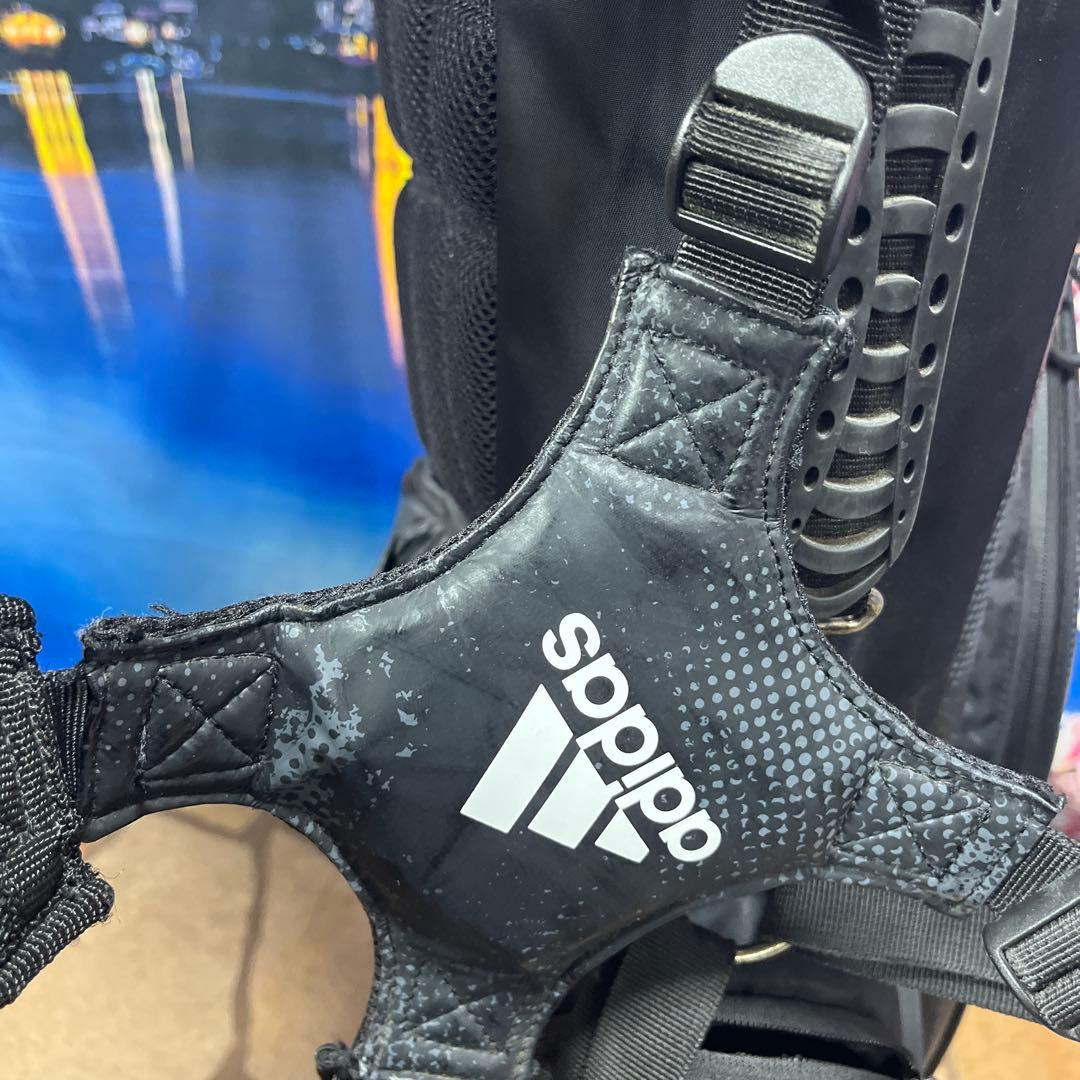 寶BZ-1293 adidas スタンドキャディバッグ 少し訳あり