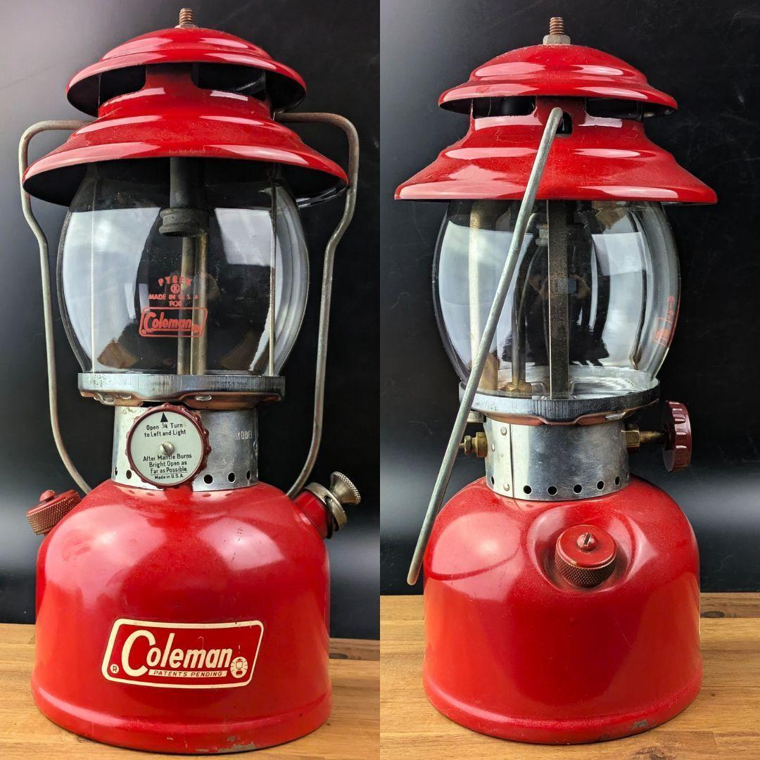 H*o様 当時箱付★コールマン200A 1968年10月製 赤 ビンテージ 美品