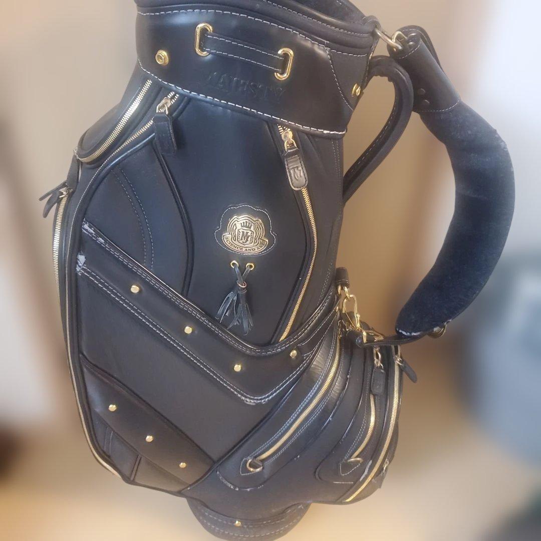 マジェスティ黒ゴルフバッグ