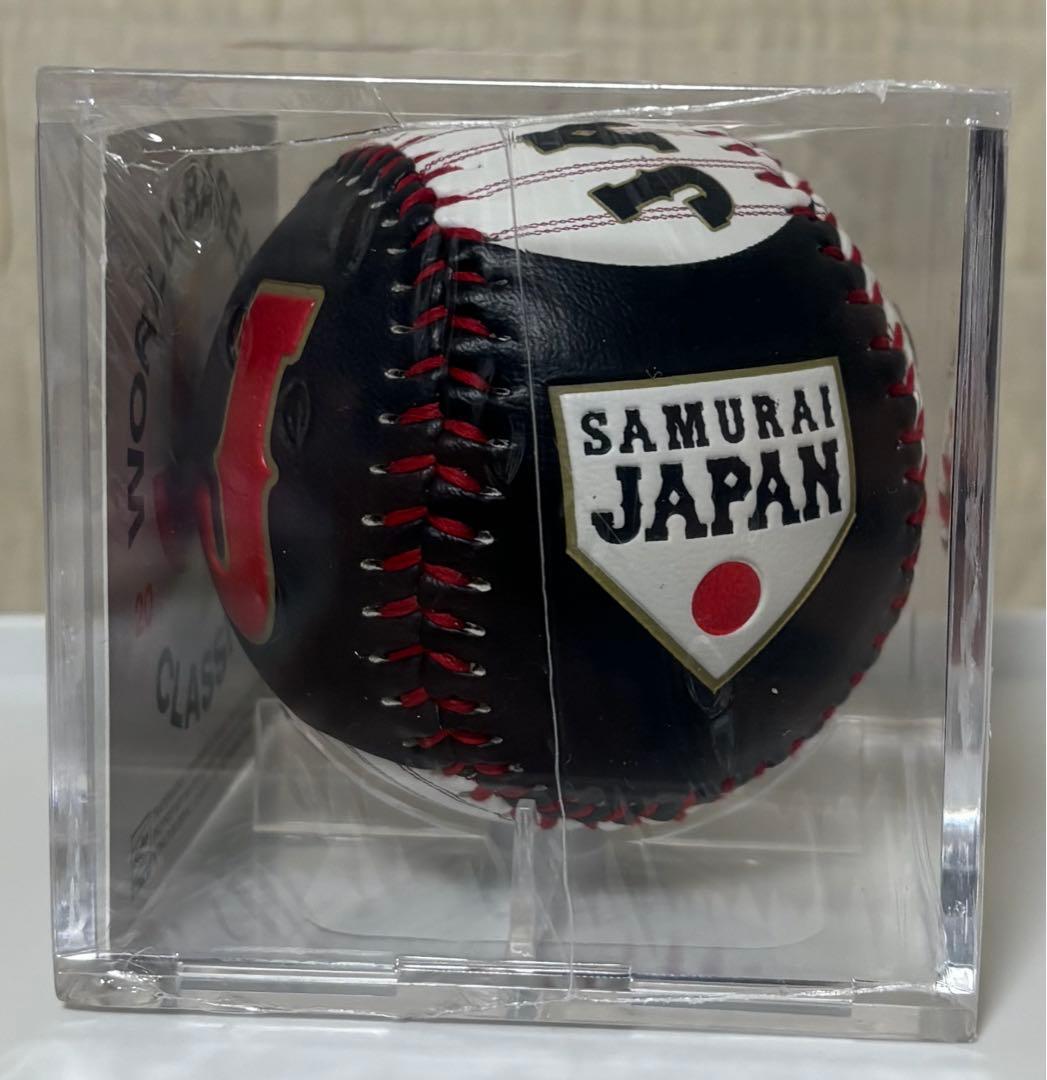 【新品未開封】2026 WBC 選手ボール　山本由伸投手　ショッパー付き