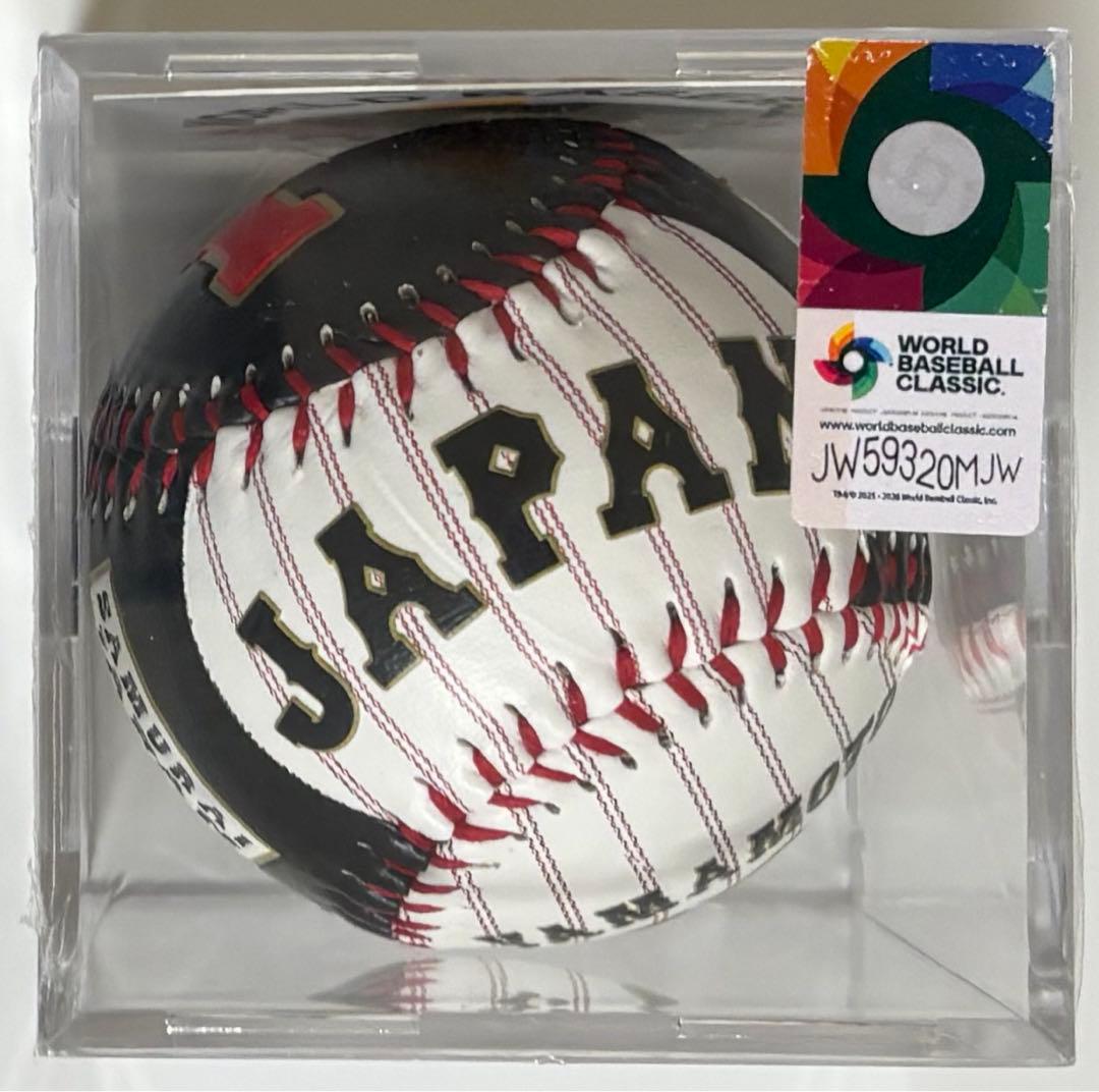 【新品未開封】2026 WBC 選手ボール　山本由伸投手　ショッパー付き