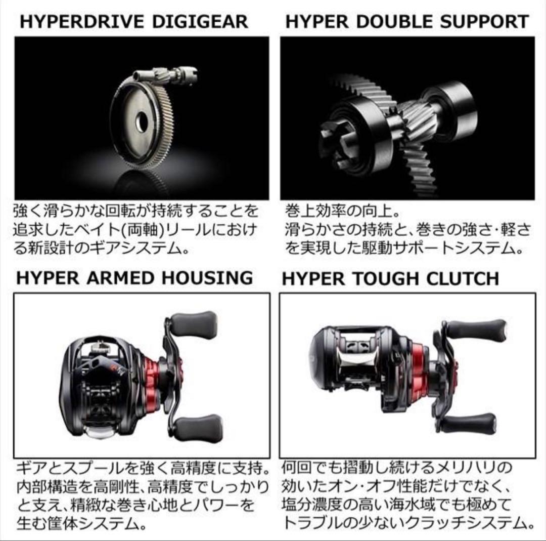 ダイワ ベイトリール 月下美人AIR TW8.5L PE SPECIA 左 アジ
