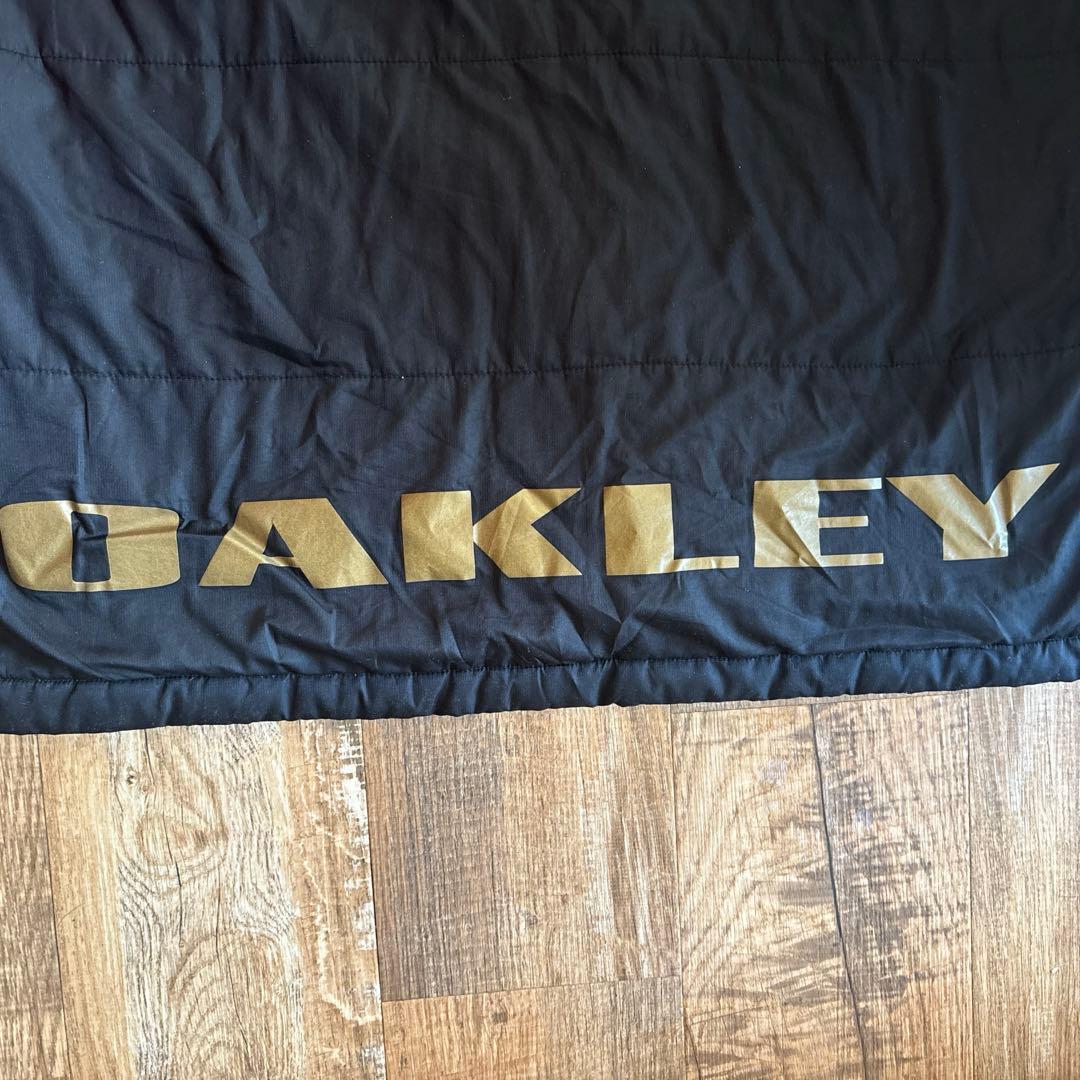 【最終値下げ】OAKLEY フード付き ベンチコート Mサイズ ブラック