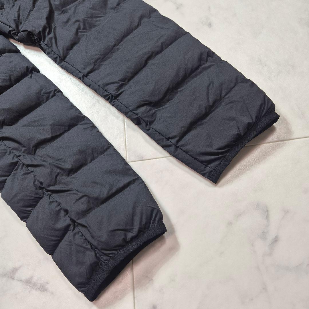 美品 Jack Bunny!! ナイロンタフタ 中綿ブルゾン ブラック 2XL