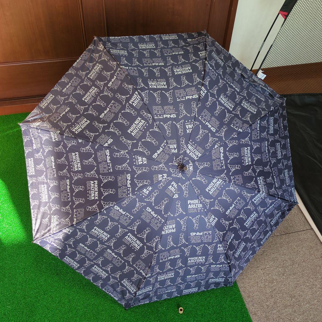 【新品/未使用】ゴルフ用 晴雨兼用傘 Mr.PING UM-A2302