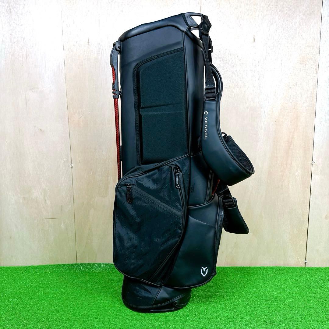 【美品】 VESSEL Player3.0 DXR BK ダブルストラップ