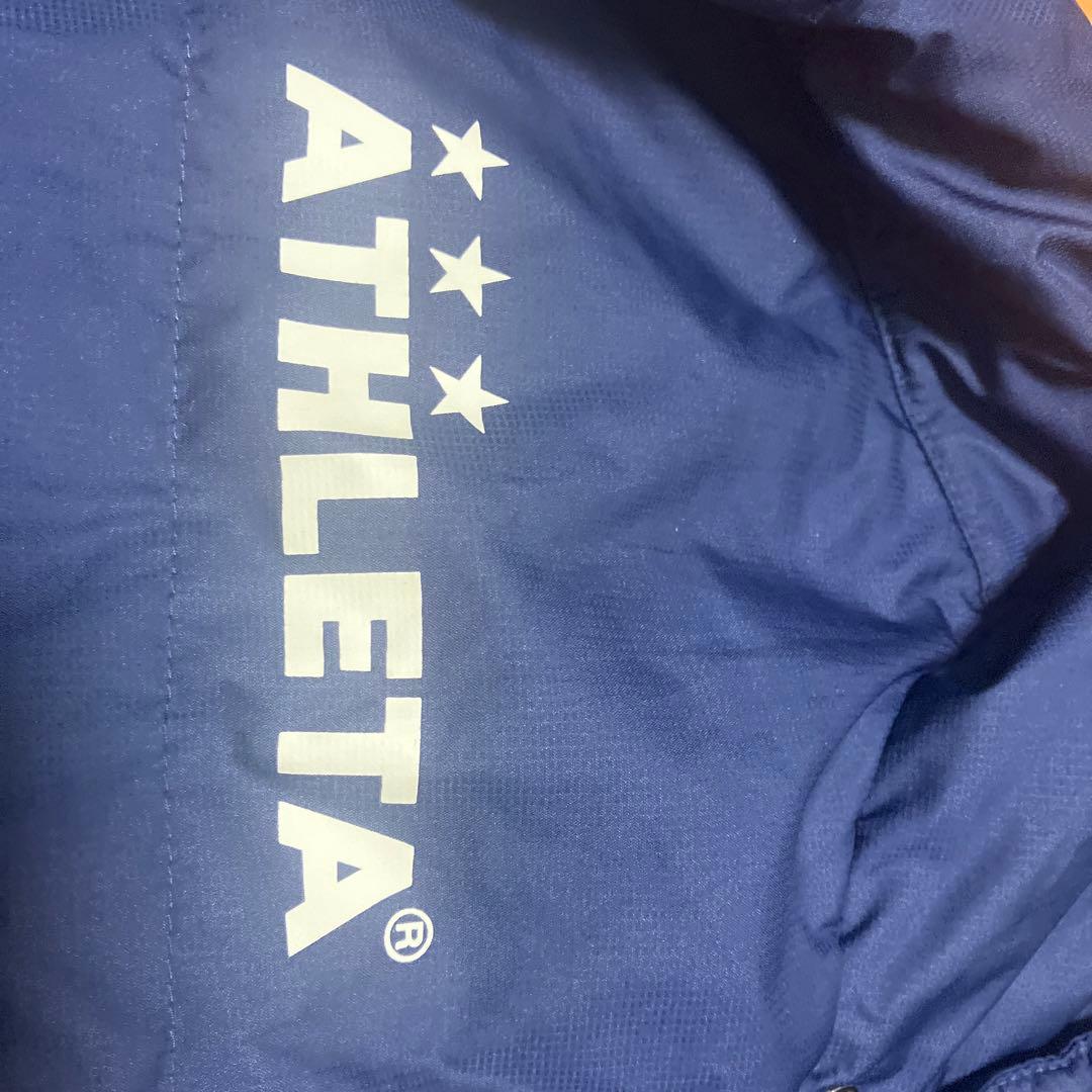 東淀川FC ATHLETA フード付き冬用ジャージ上下