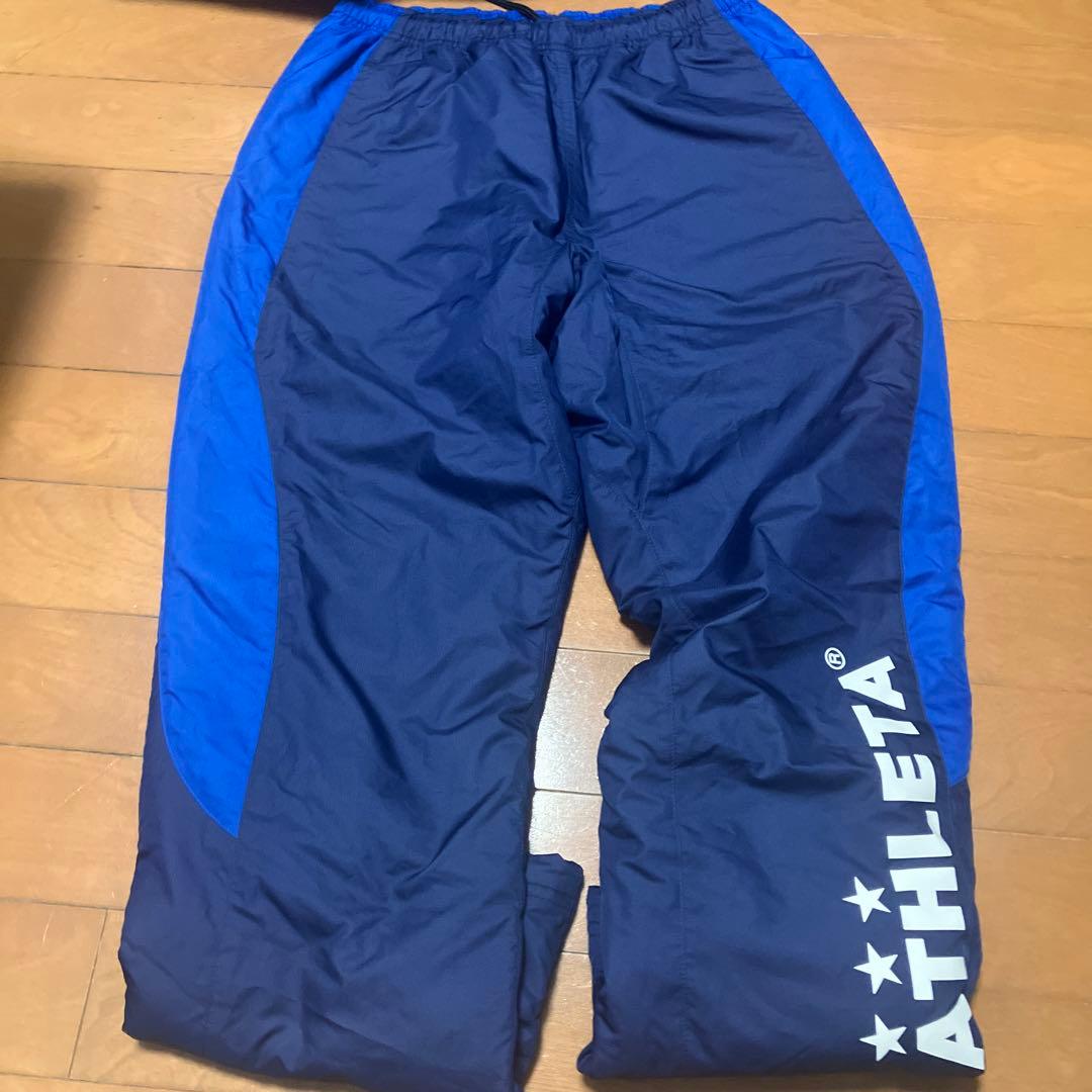東淀川FC ATHLETA フード付き冬用ジャージ上下