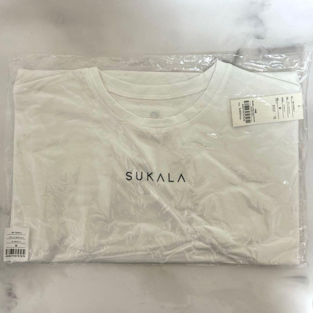新品未開封SUKALA TシャツM、レギンスM、ヘアバンド、クリアバッグ、ポーチ