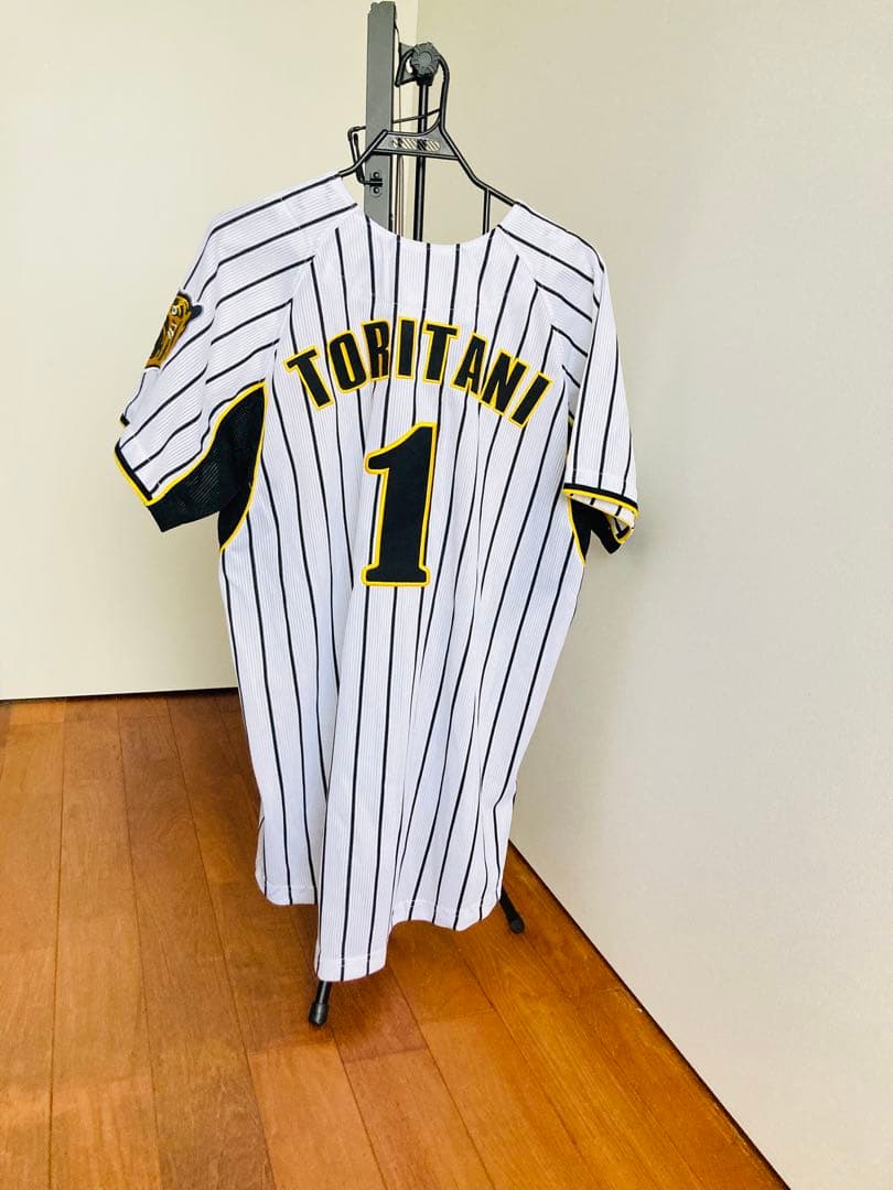 阪神タイガース 鳥谷敬 ユニフォーム メンズL 鳥谷　元ロッテ　刺繍　阪神公式