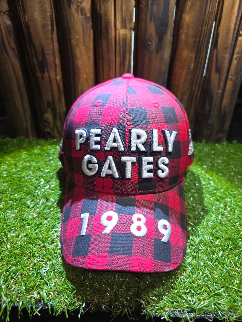 PEARLY GATES 　ストレッチ素材 パンツ＆帽子 【美品】