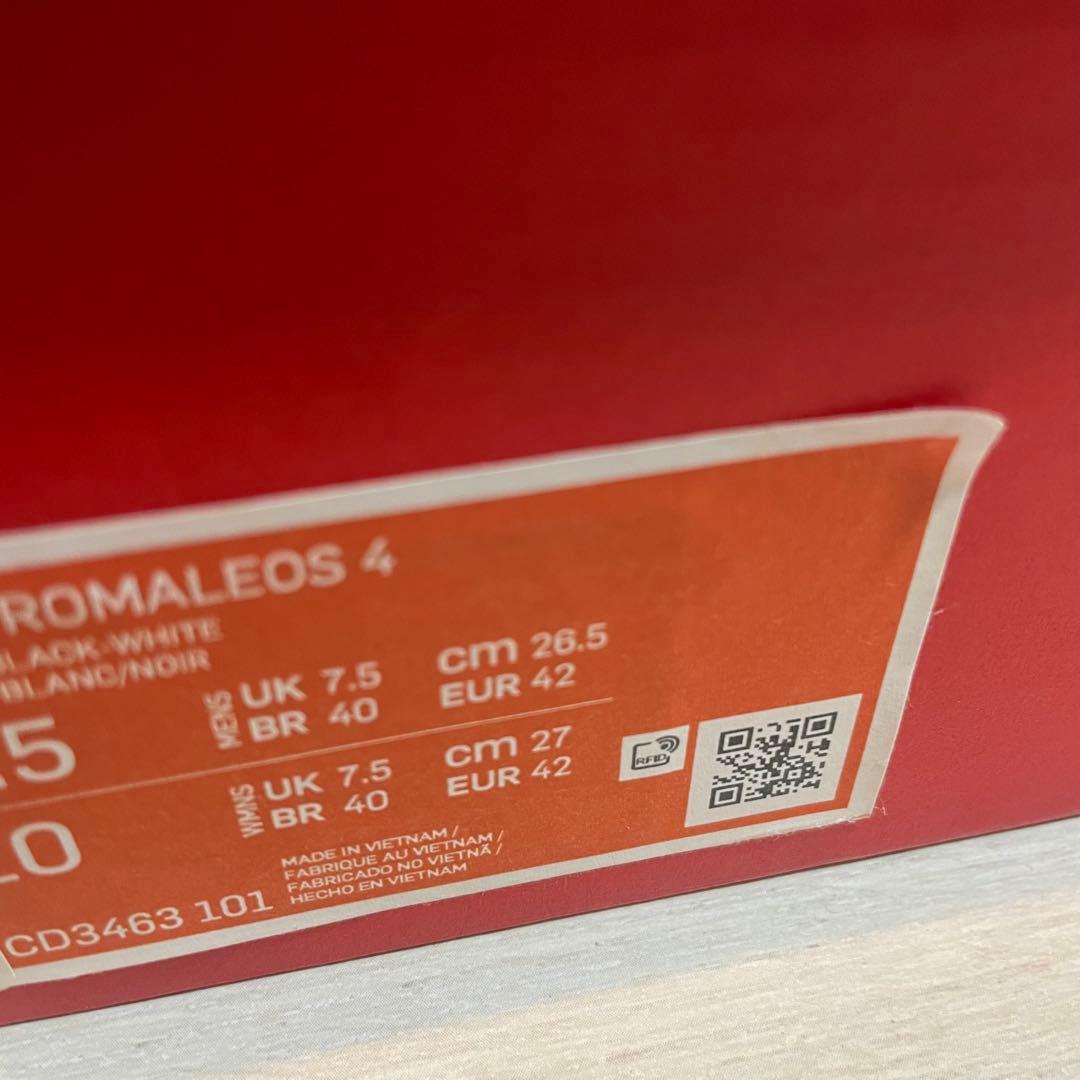 【新品未使用】Nike Romaleos 4 ロマレオス4 ホワイト 26.5