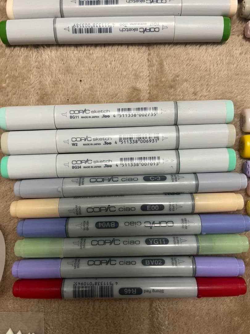 コピック　copic ciao チャオ sketch スケッチ マルチライナー