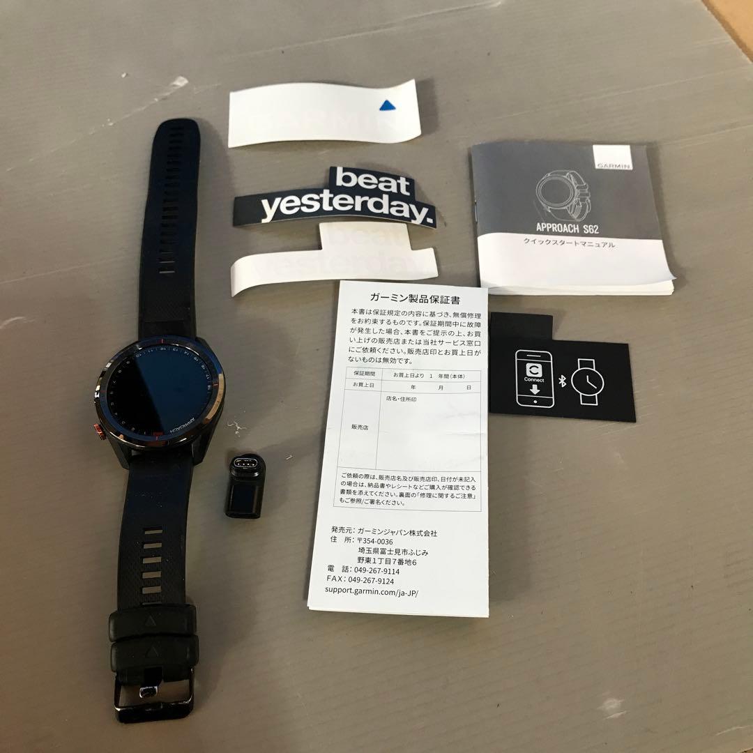 GARMIN　GPSゴルフウォッチ　S62 ジャンク品