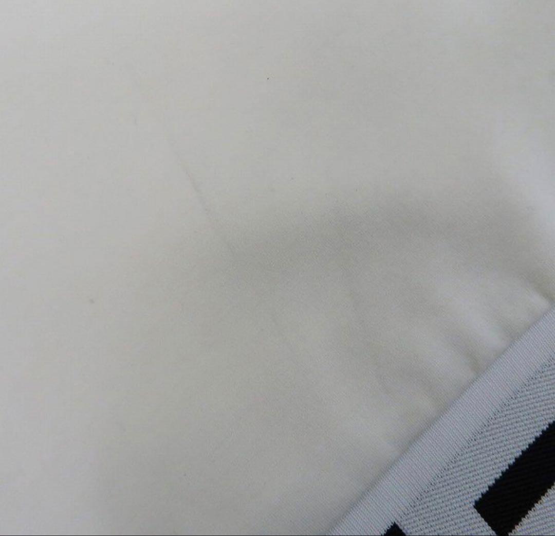 【美品】V12 ヴィトゥエルヴ LINE HOODIE VEST ホワイト M