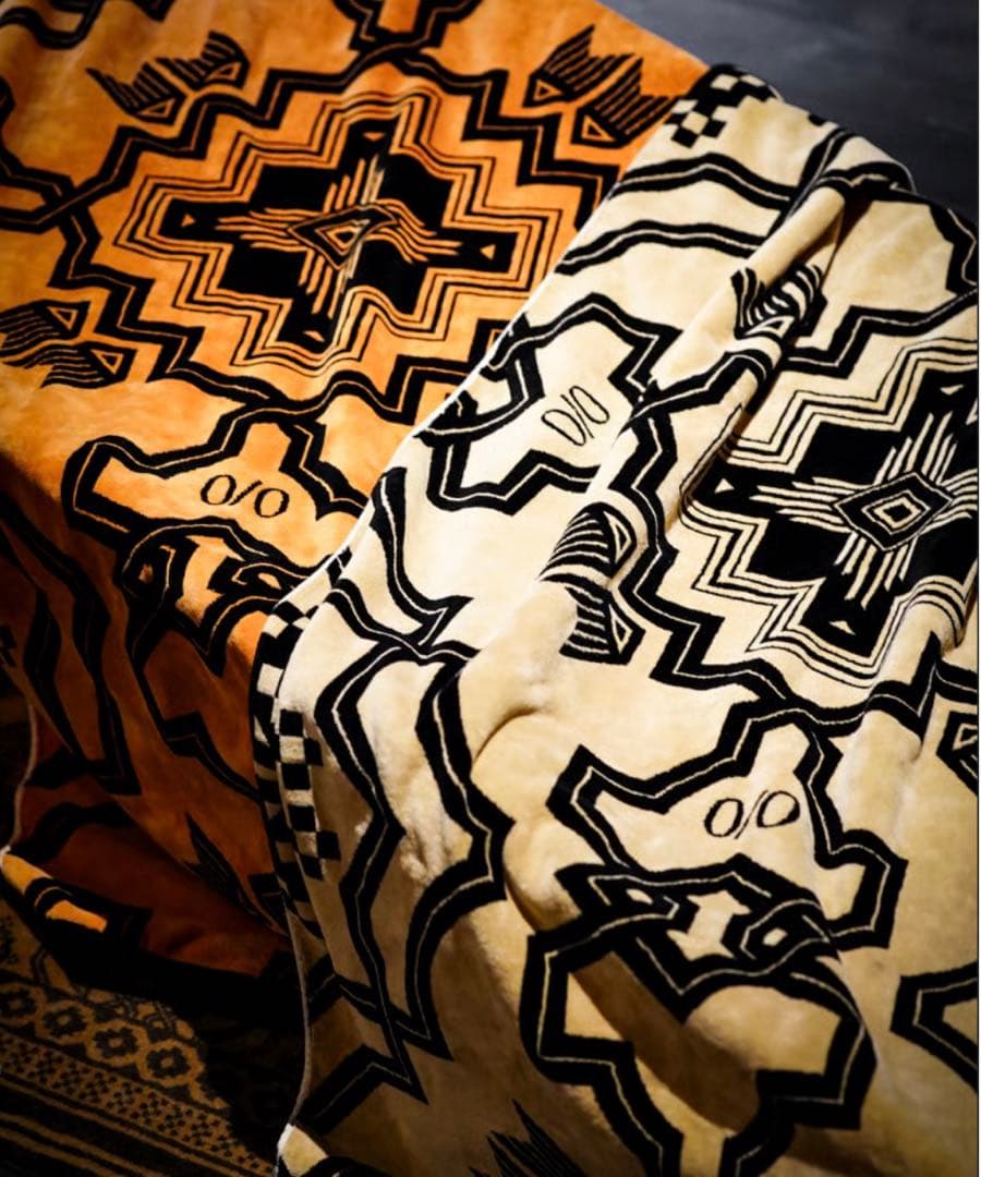 OLD MOUNTAIN × nerudesignworks 0/0ブランケット