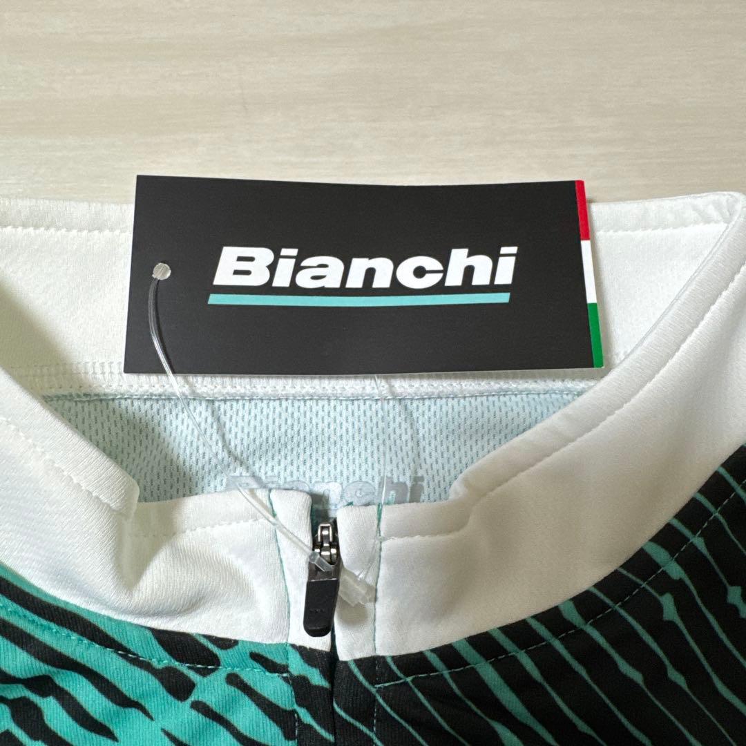 【Bianchi】ビアンキ　サイクルジャージ 半袖　新品、未使用