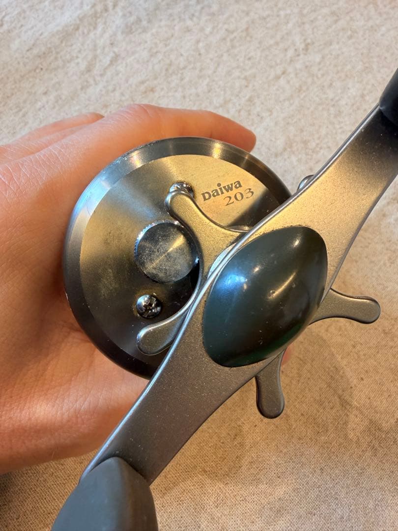 Daiwa 203（Millionaire CV-X）日本製 右巻き
