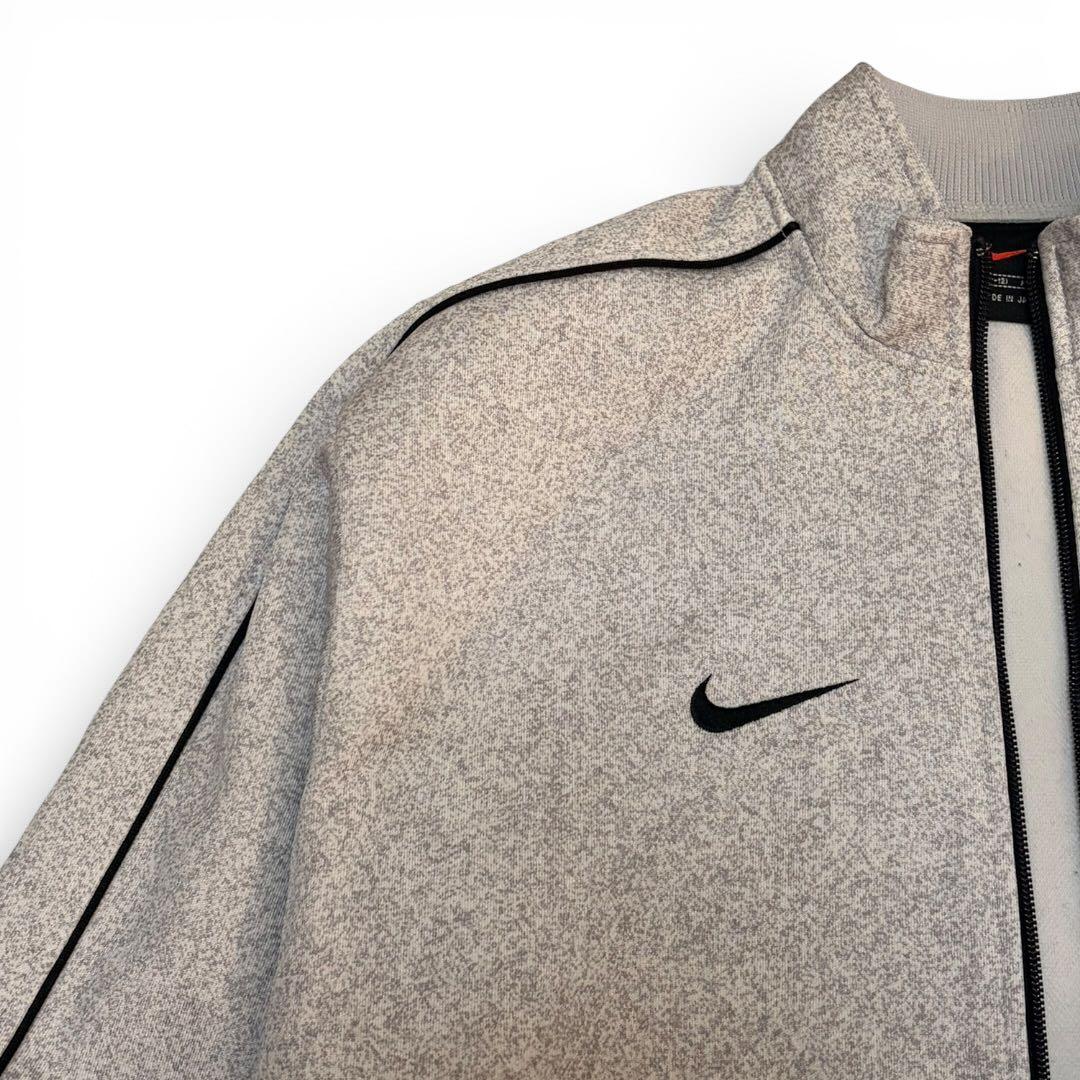 【90s】NIKE 日本製 黒赤タグ ジャージ M グレー