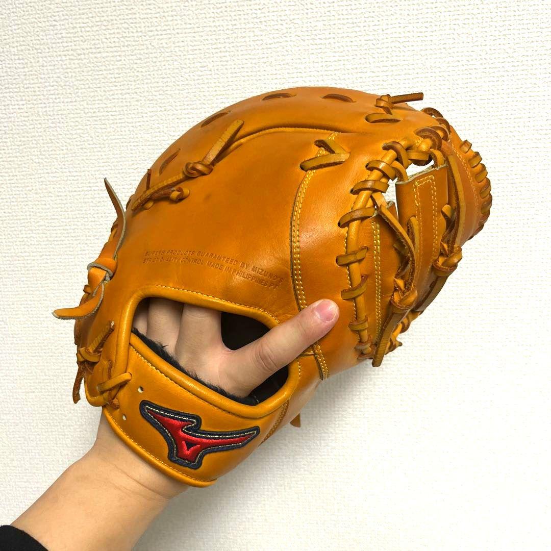 950 ミズノ ビクトリーステージ 極美品 即戦力 軟式 ファーストミット