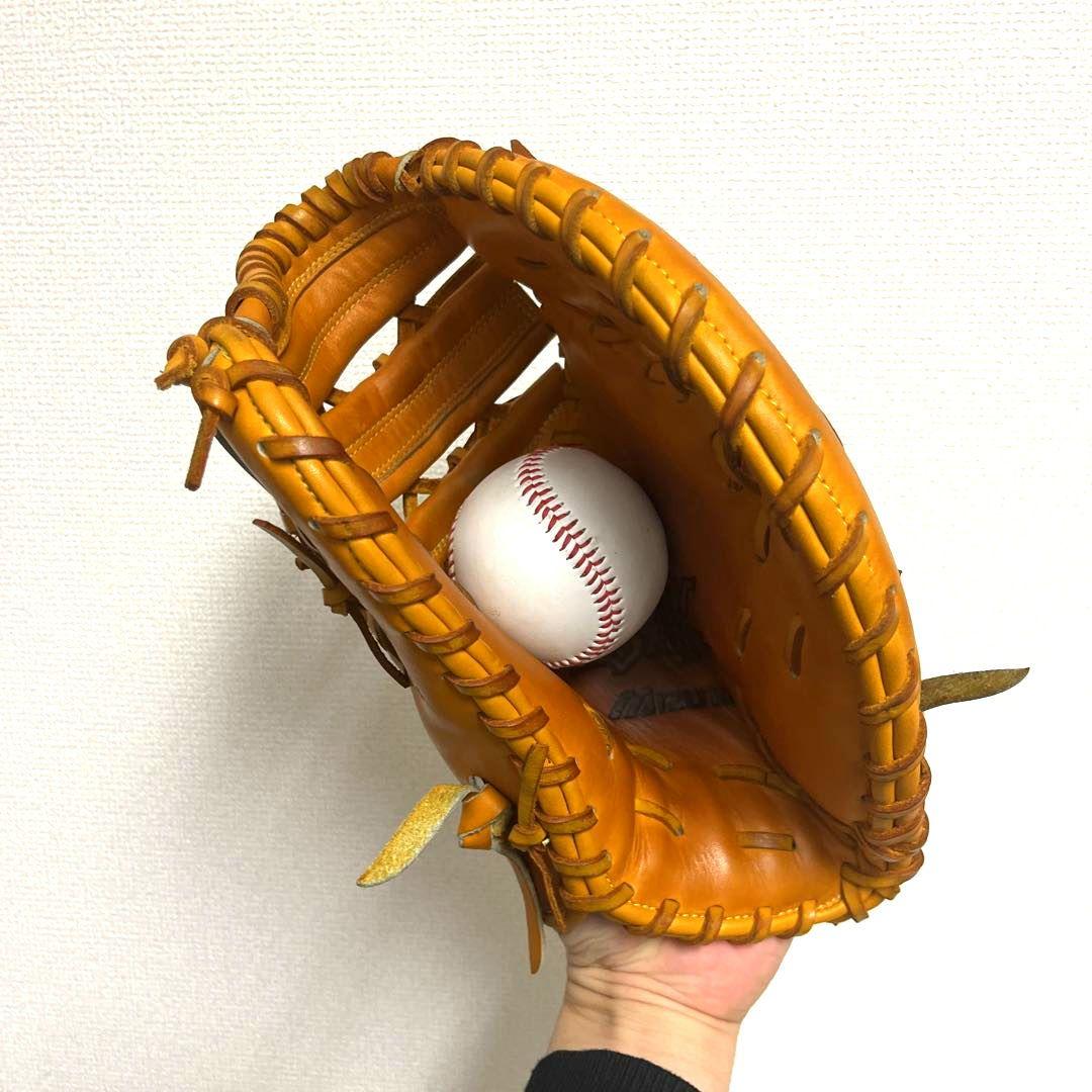 950 ミズノ ビクトリーステージ 極美品 即戦力 軟式 ファーストミット