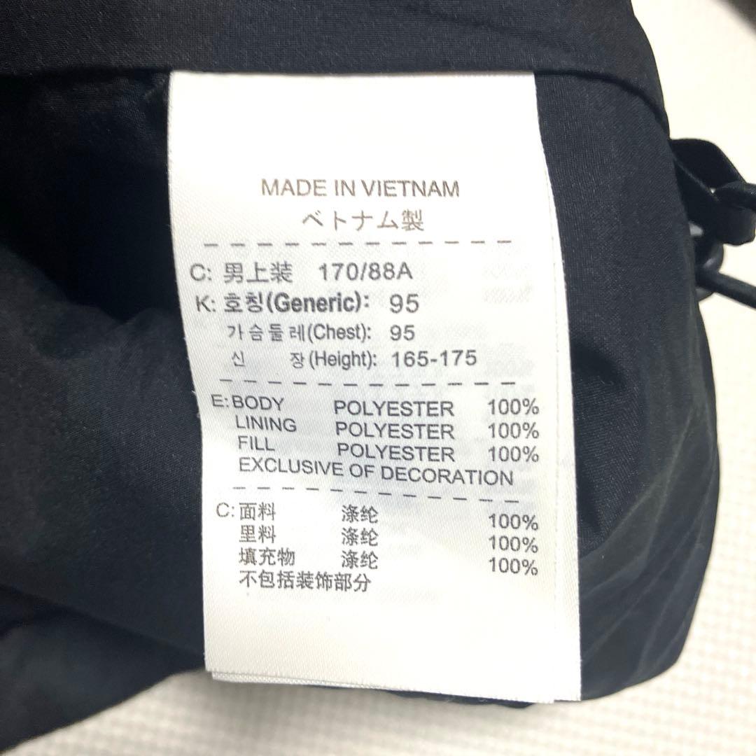 XL 新品　ナイキゴルフウェア　メンズ　2way ジャケット 裏起毛 黒ブラック
