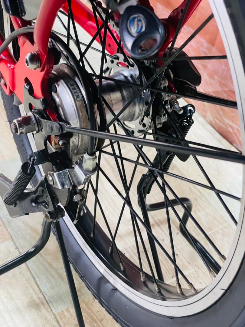 王様ギュットアニーズ⭐️16AHパナソニック子供乗せ電動アシスト自転車Y2358