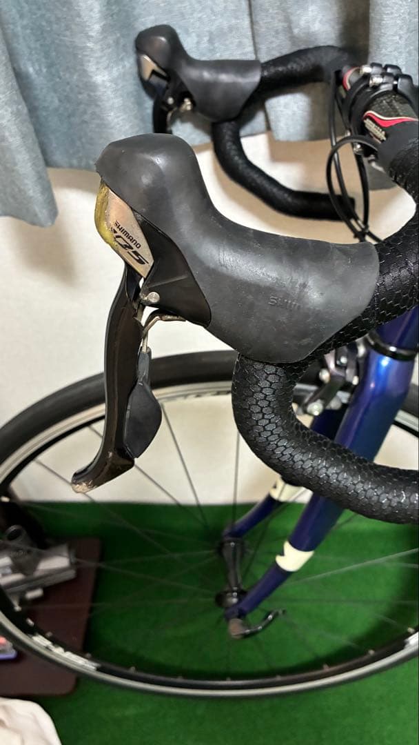 小さめLouis Garneau ネイビーロードバイク