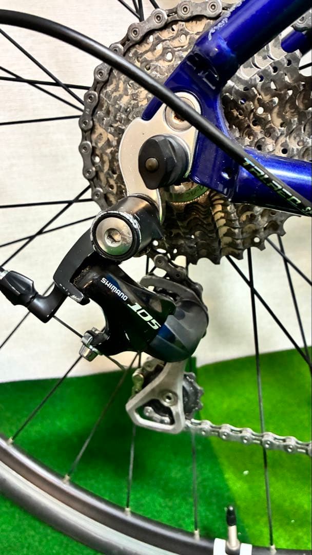 小さめLouis Garneau ネイビーロードバイク