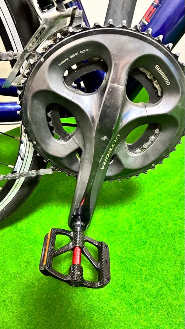 小さめLouis Garneau ネイビーロードバイク
