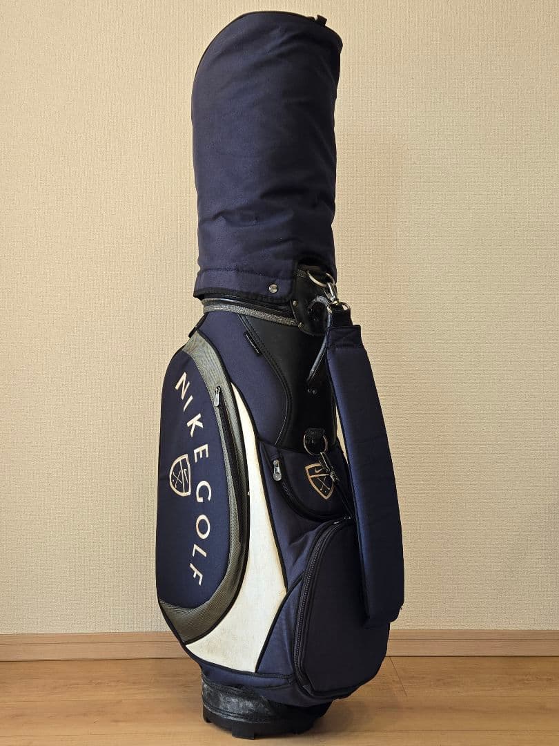 NIKE GOLF キャディバッグ ネイビー/ホワイト