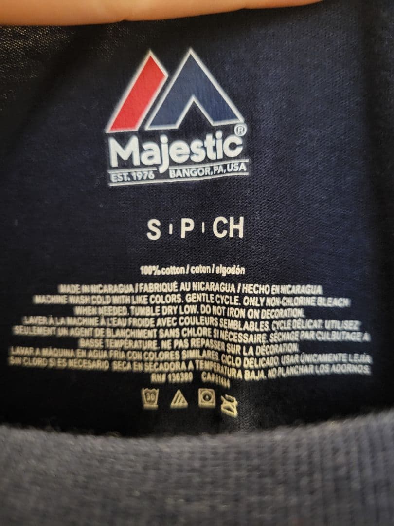 マジェスティックmajestic ヤンキース 田中将大 Tシャツ デッドストック