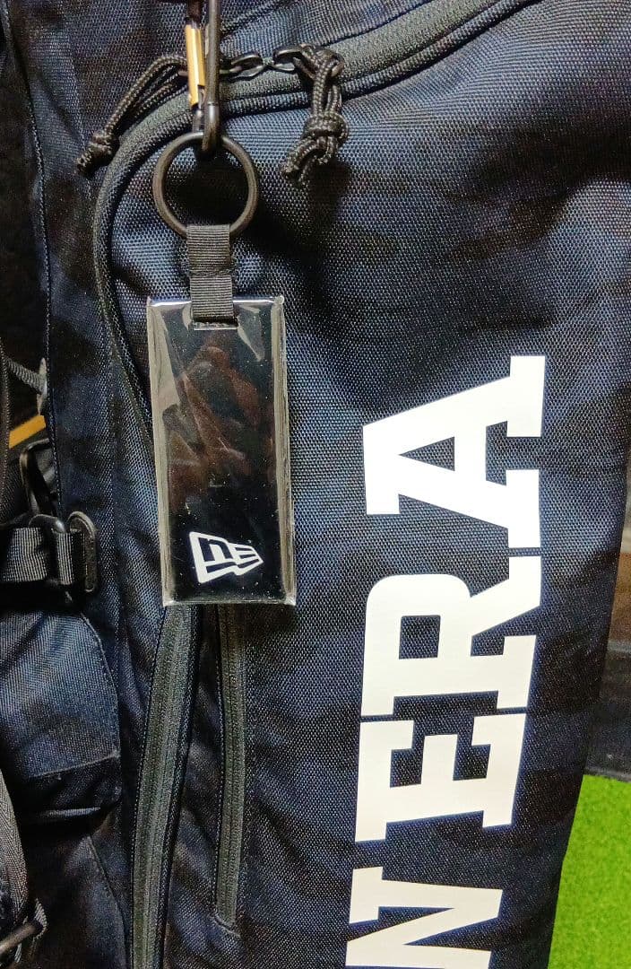 NEW ERA キャディバッグ カモネイビースタンド式
