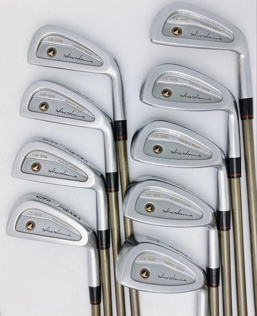 HONMA LB-606 星4 アイアンセット ゴルフクラブ 9本