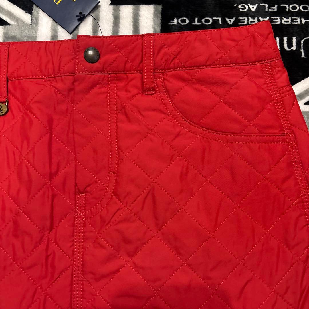 新品　ポロラルフローレン　レッド　ゴルフスカート　サイズ4