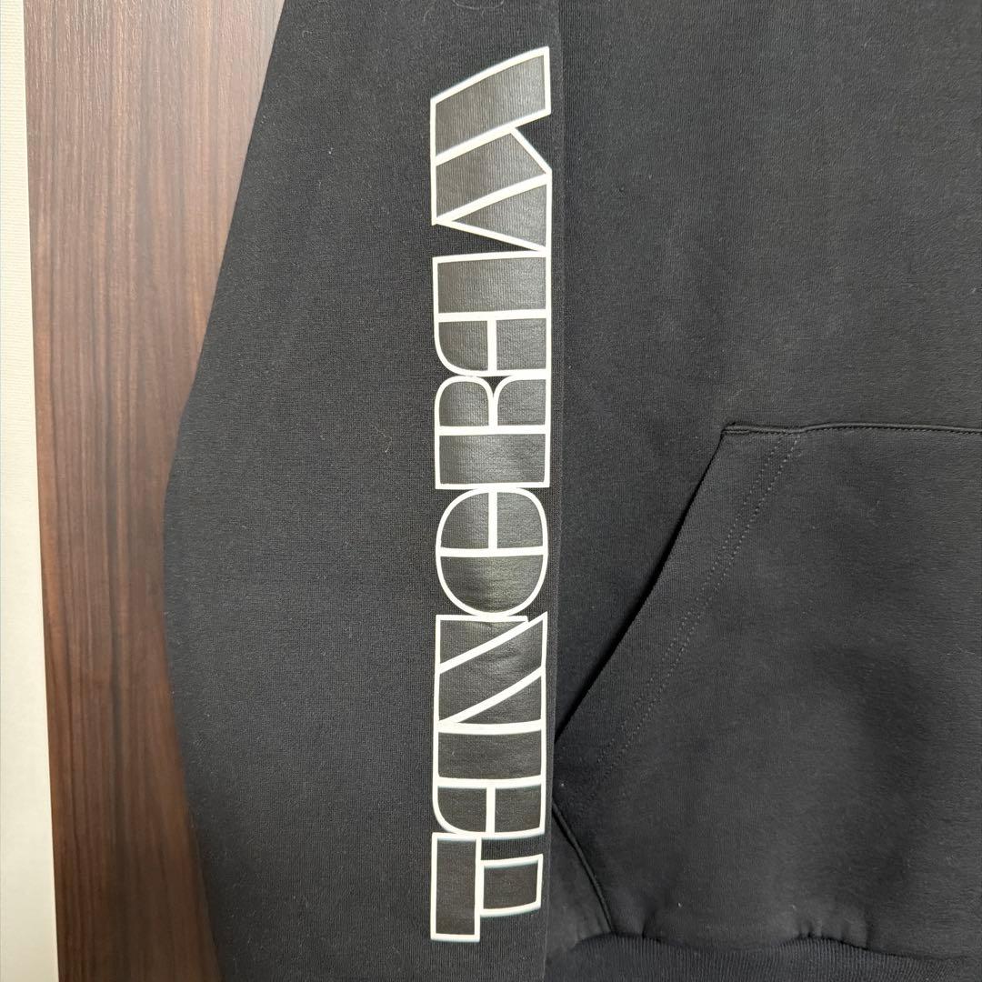 PUMA × TANGRAM ダンボールニットフーディー　黒　XL