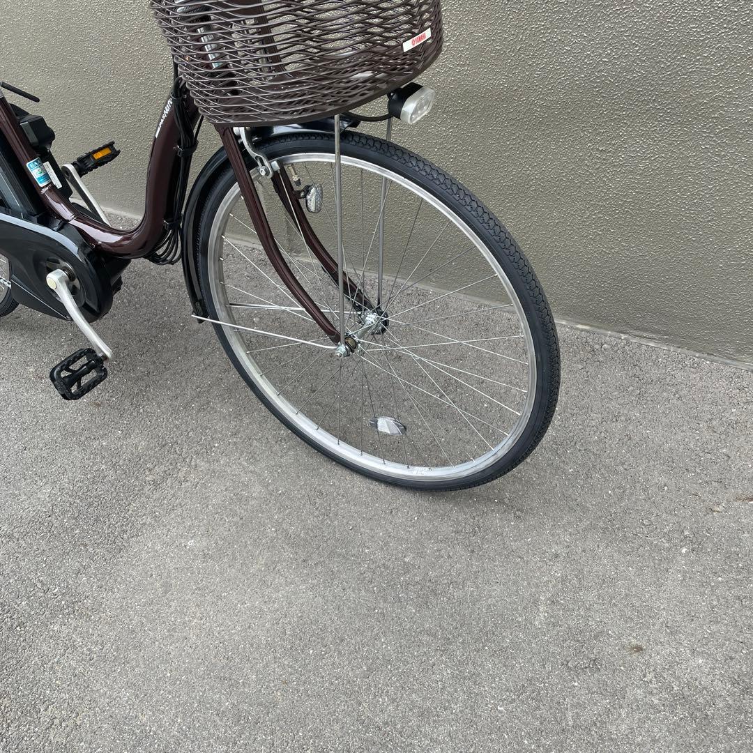 ヤマハ電動アシスト自転車26インチブラウン