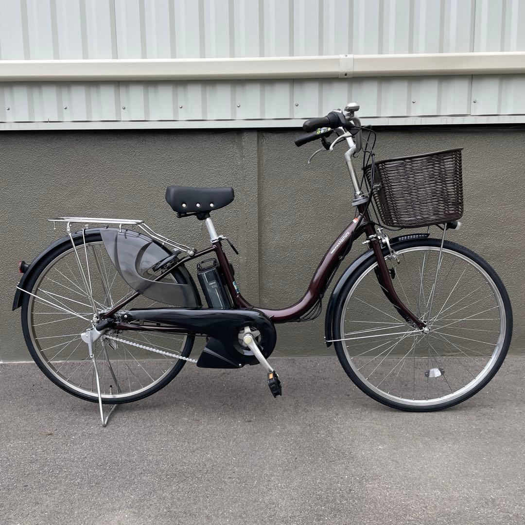 ヤマハ電動アシスト自転車26インチブラウン