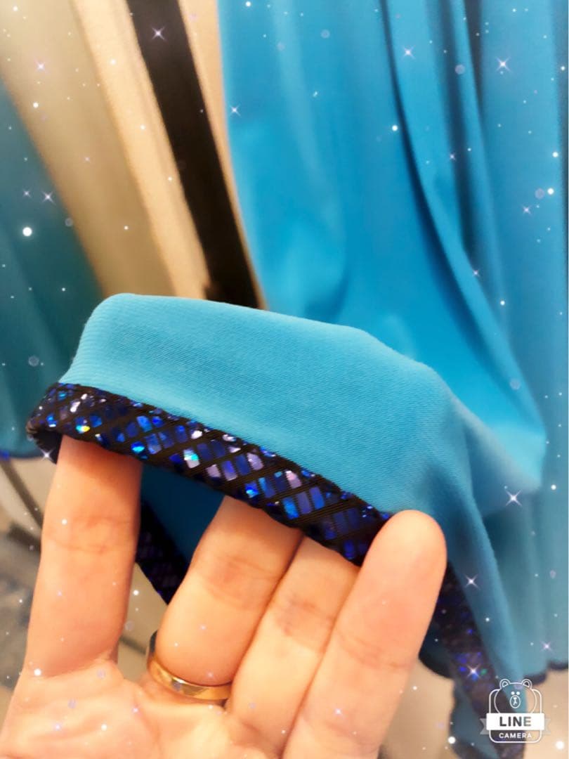 値下げ！ラメラメ☆美しいバタフライスカート☆