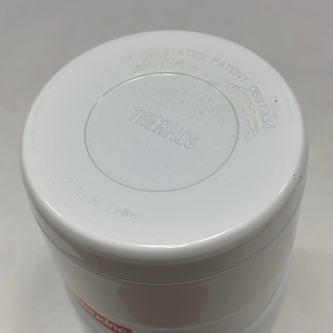 未使用【シュプリーム×サーモス本物】フードジャー/ステンレス/ホワイト