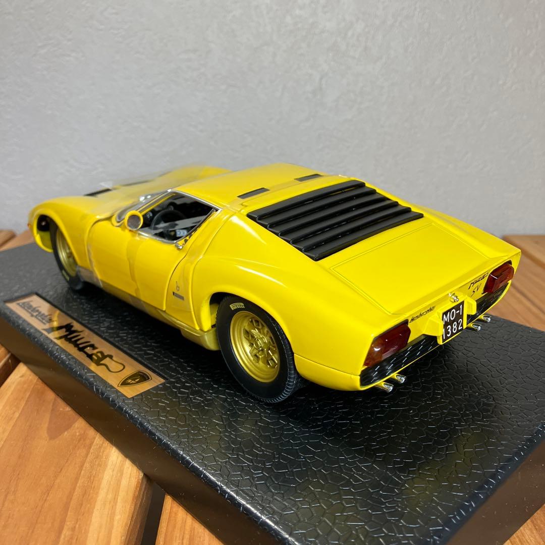 Anson アンソン1/18 ランボルギーニ ミウラYellow