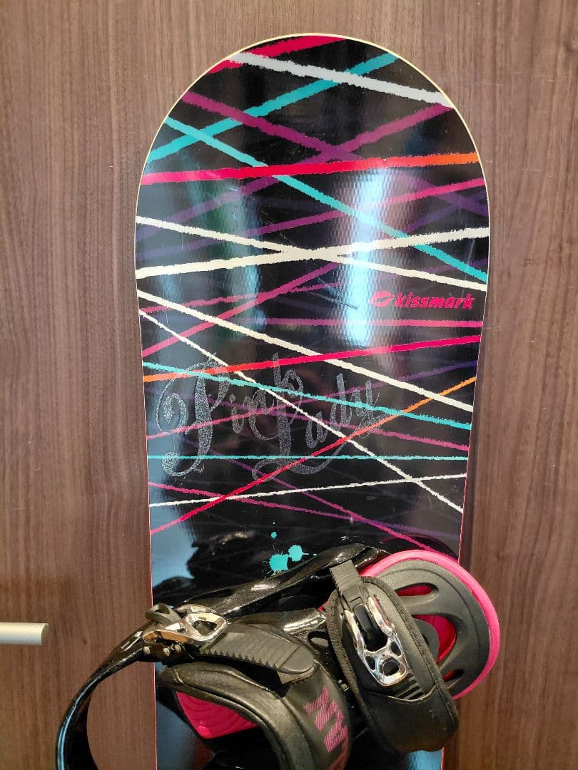 綺麗 KISSMARK×ELAN バインディング付き 即ノリ！スノーボードセット