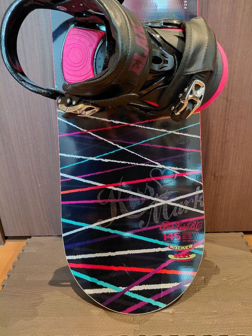 綺麗 KISSMARK×ELAN バインディング付き 即ノリ！スノーボードセット
