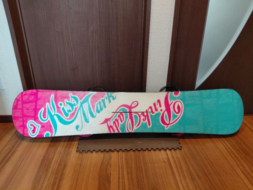 綺麗 KISSMARK×ELAN バインディング付き 即ノリ！スノーボードセット