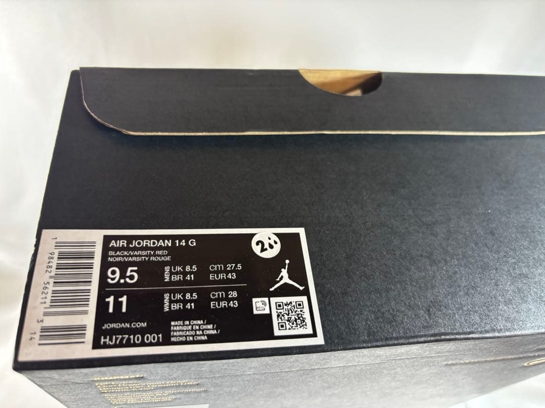 NIKE AIR JORDAN 14 Gゴルフ LAST SHOT 27.5cm