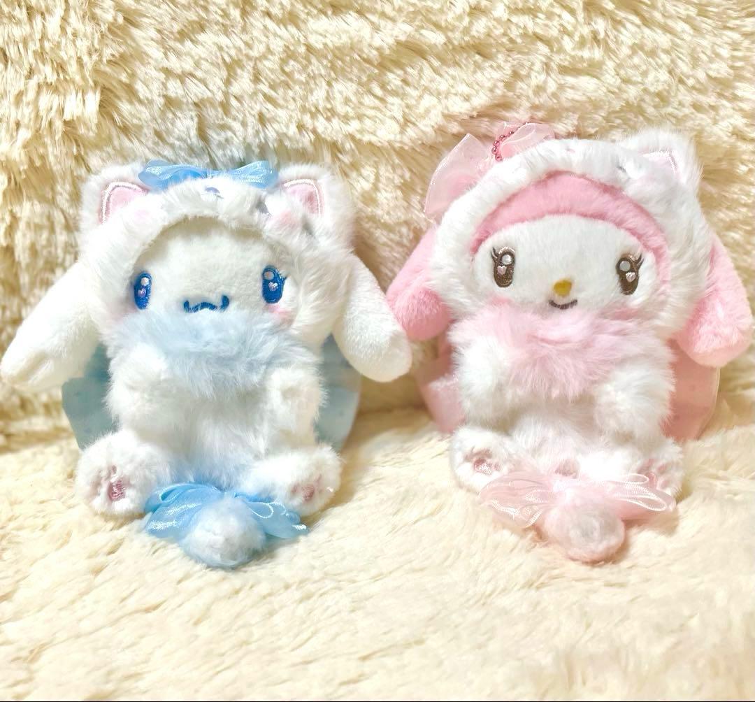 オンライン完売品 サンリオ マイメロ シナモロール ミルキーこねこ キーホルダー